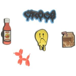 Crocs Jibbitz 5-Pack Trendy Shoe Charms